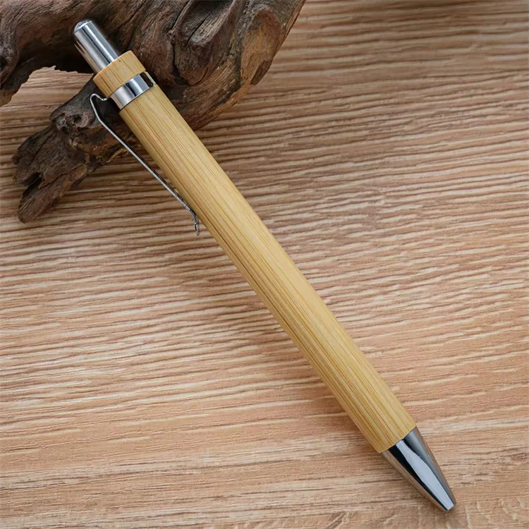 Cheap Price Eco Friendly Bamboo Custom With Logo wooden pen case wooden pen Wood Bamboo Pen