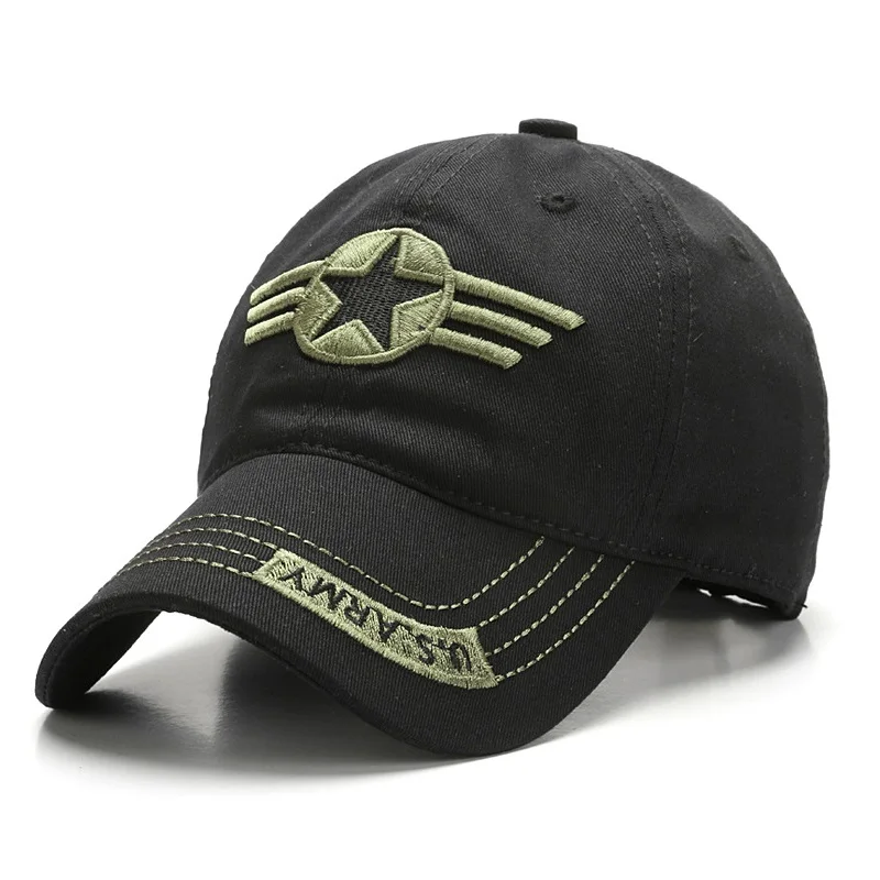 
SHTONE Professional Custom Made Cotton Twill 6 Panel Structured Sports Baseball Caps Hats With 3D Logo 