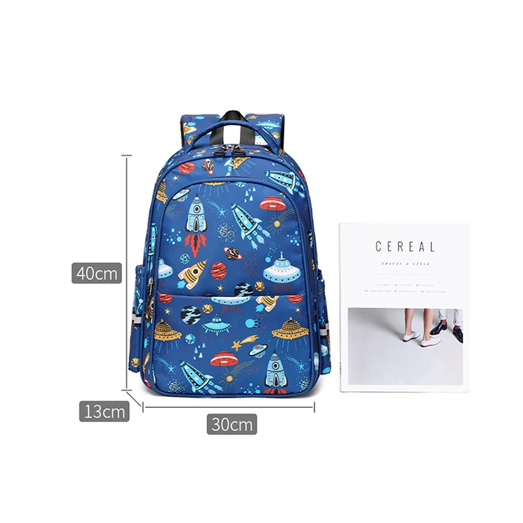 Rocket Space Kids Primary School Bag Boy Backpack