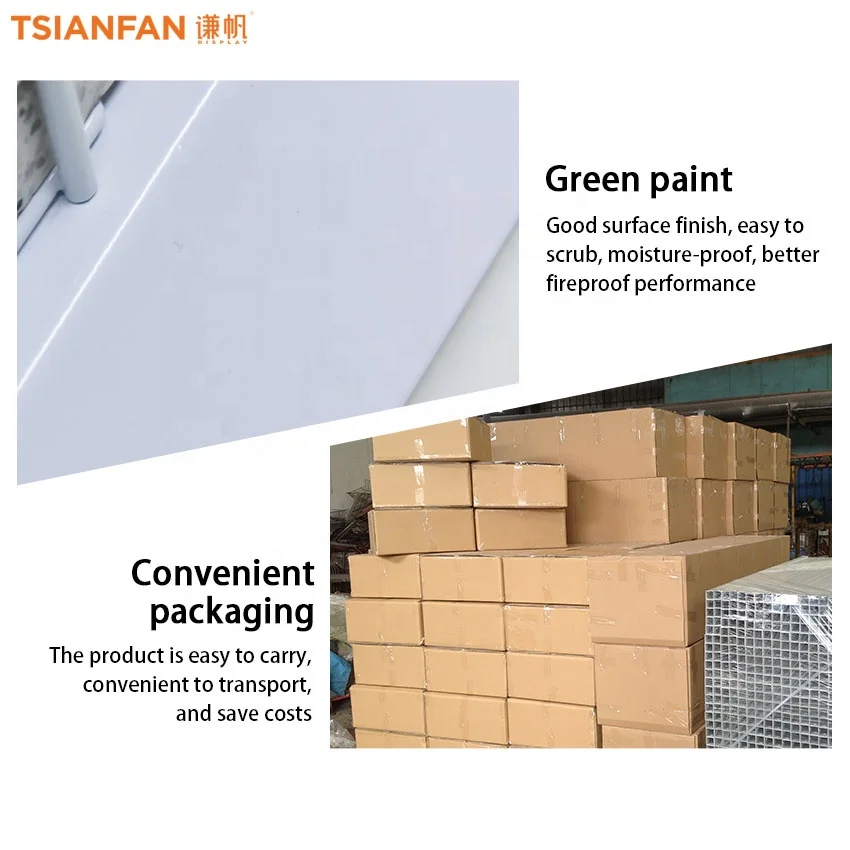  Countertop Black Square Lingerie Store Headband Stand Chip Magazine Adjustable Retail Cloth Display Rack