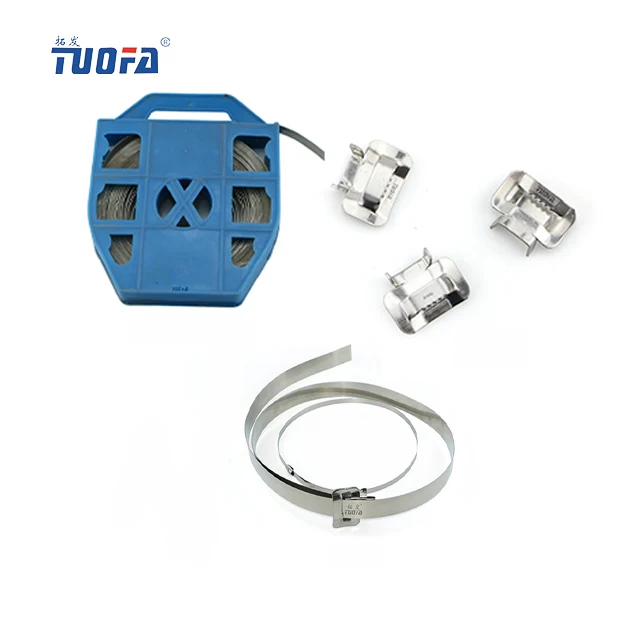 Best price SS304 SS201 Stainless Steel Band Correa de acero inoxidable for Pole Line Hardware