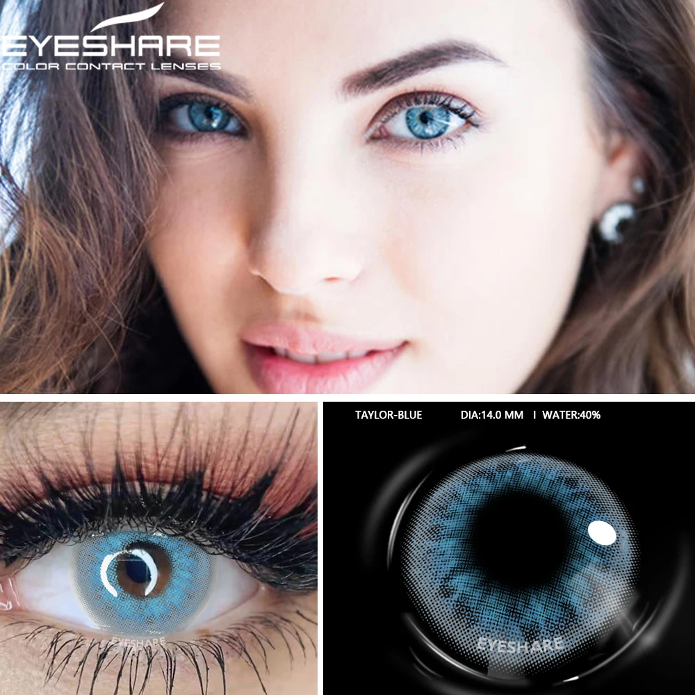 EYESHARE Hot OEM/ODM Wholesale Circle Lentilles De Contact De Couleur Eye Contact Lenses Color Contact Lens Colored Lenses
