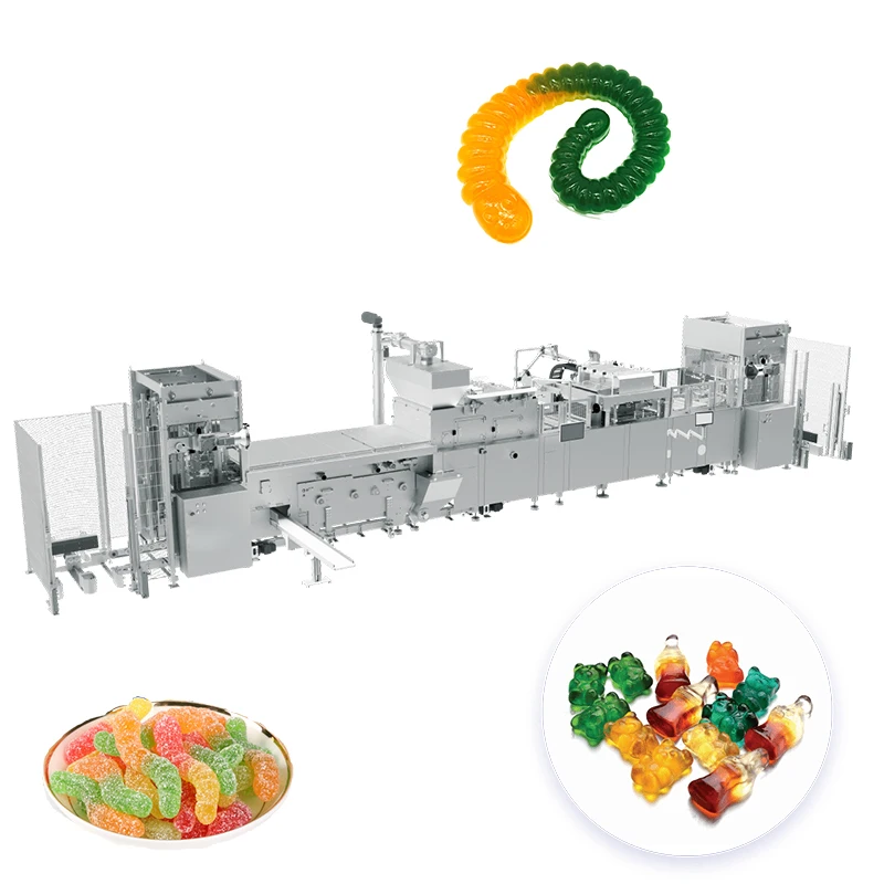 JY-300 Gummy Candy Making Machine Jelly Candy Depositing Machine Production Line For Sweet Candy