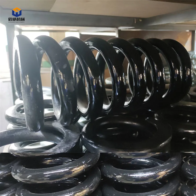 Powerful compression vibration damping wave vibrating screen spring