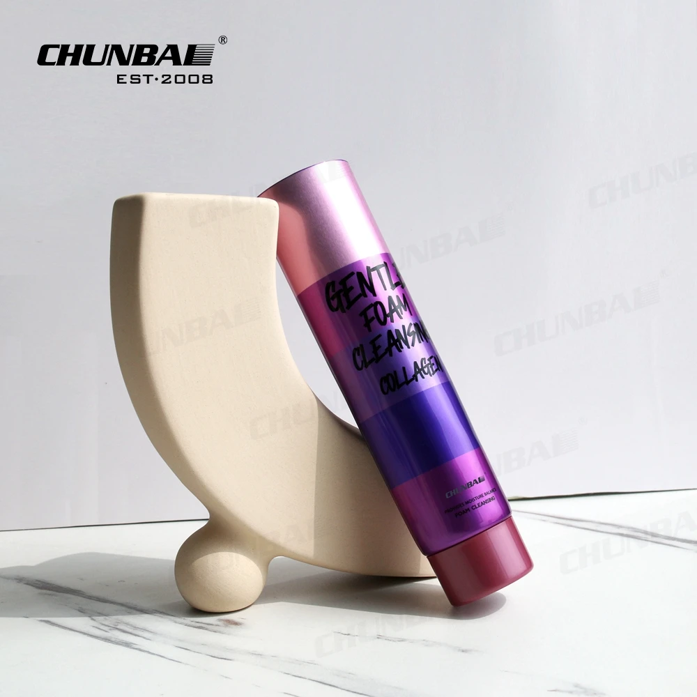 body lotion soft cosmetic packaging squeeze tube tube plastic container soft cosmetic packaging