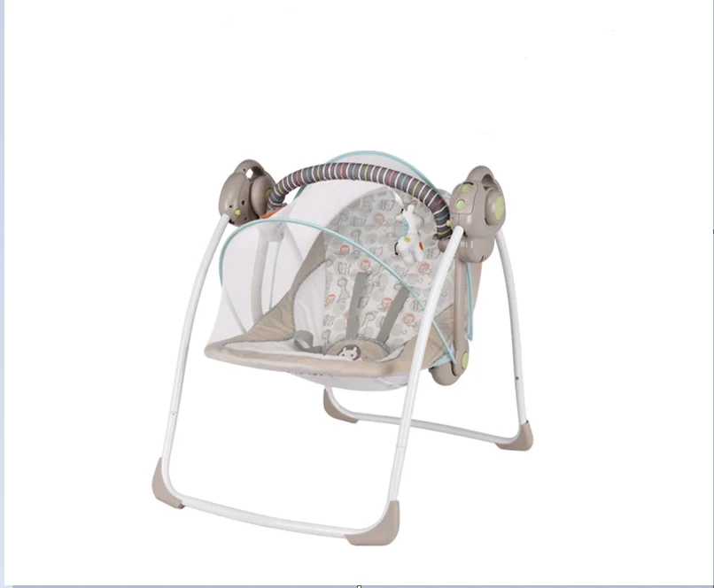 Multi-function Baby Rocking Bed Swing Cradle With Fashion Colour Design Baby Rocker Rocking Chair