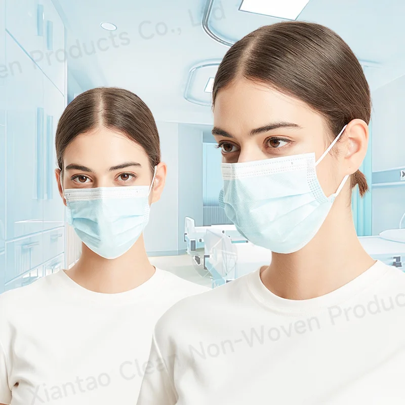 Disposable 3ply Medical Face Mask Surgical Mask Factory Type IIR Non Woven Surgical Surgical Face Mask Medical Grade