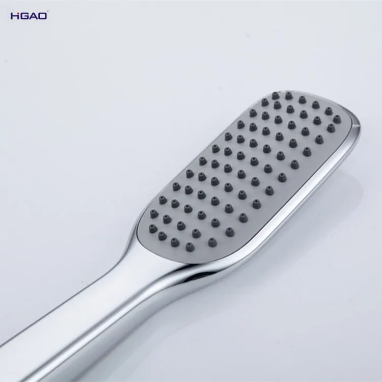 Hot Selling Modern Square Wall Mounted Shower Hot and Cold Mixer with Thermostat for Bathrooms Brass Material Chrome Finish