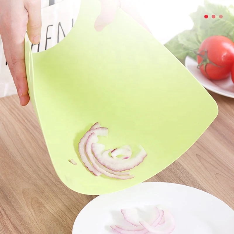 Plastic PP Flexible Ultra-thin Chopping Board Japanese Style Chopping Board