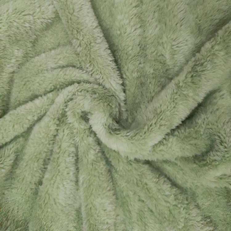 Wholesale Custom Polyester Fabric Roll Good Price Super Warm 100 Polyester Fabrics