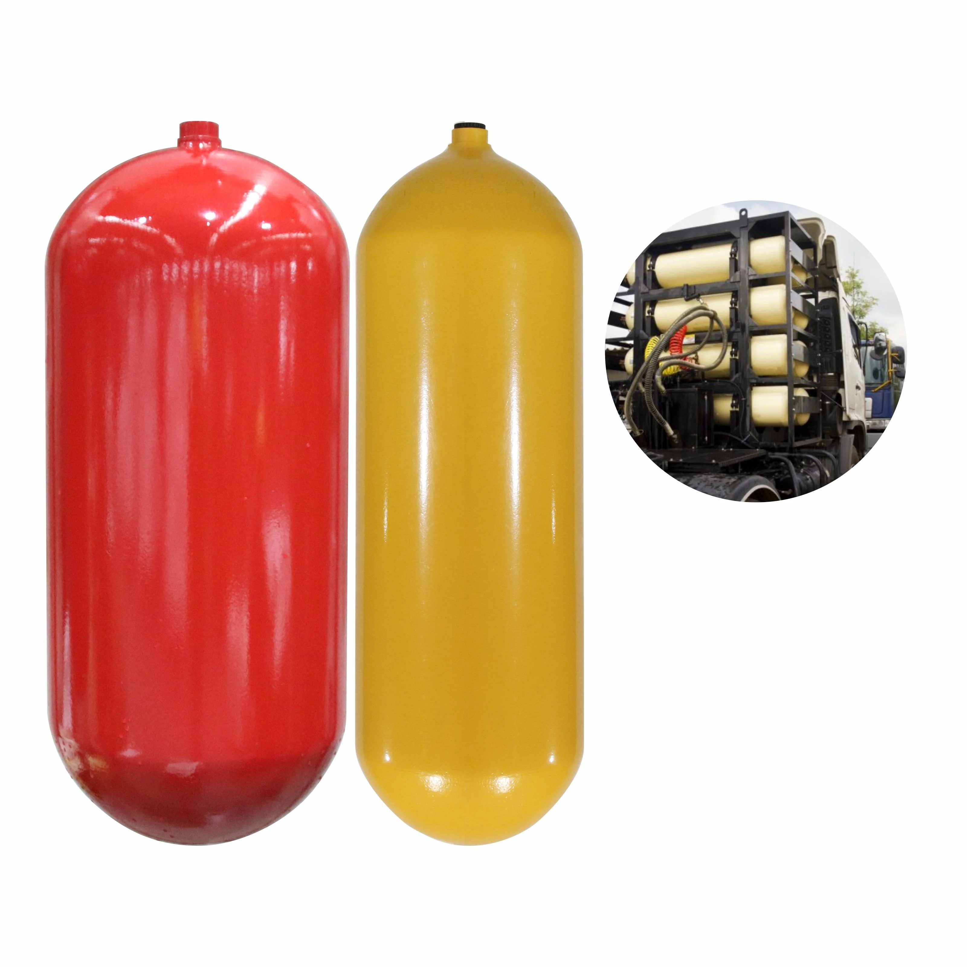 Anhui Clean Energy CNG1 Cylinder Gas Cylinder CNG Compressed Natural ISO11439 Standard Customized LD High Pressure Tank 300bar
