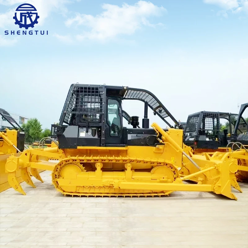 Shantui SD60-Type Large Crawler Bulldozer 10m3 Capacity with Straight-Tilt Blade New Condition for Construction Shandong Brand
