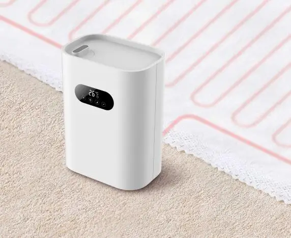 
electric heating bed blanket with temperature control display 