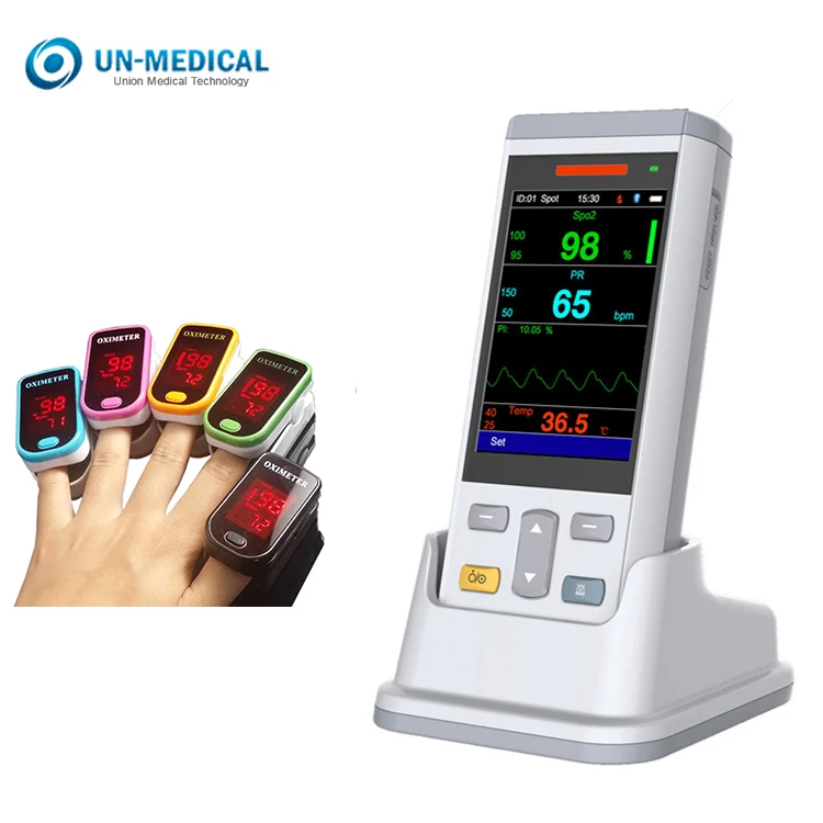 
Digital upper arm blood pressure monitor with LCD display 