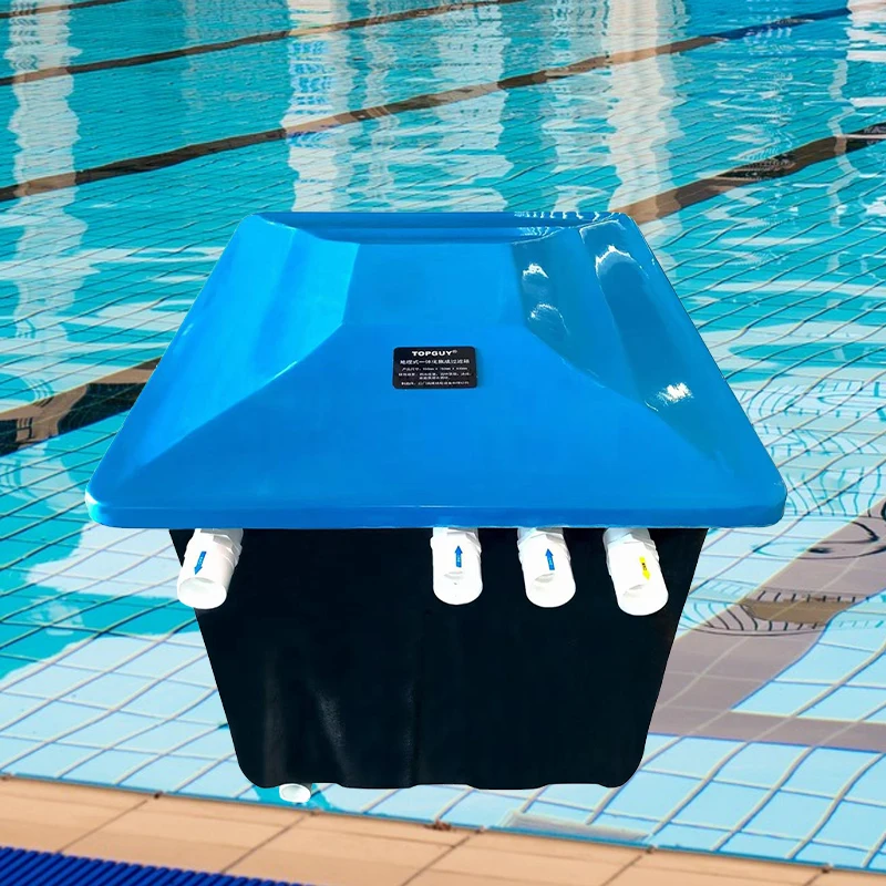 Swimming Pool Sand Filter Pump Kit Combo Pool Filtration Unit Underground Pool Filter System