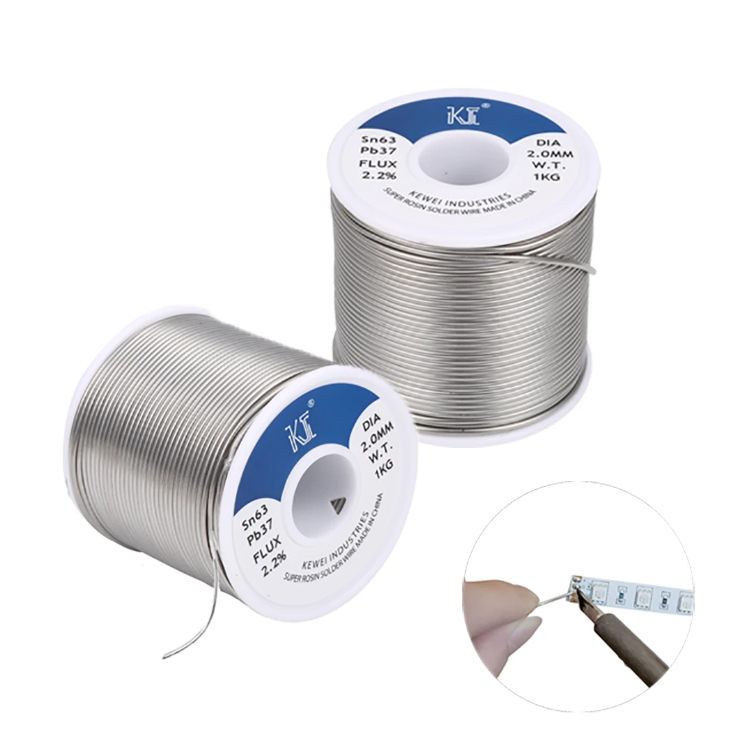 Tin Soldering Wire Rosin activated Core Solder Wire 63/37 60/40 40/60 0.8mm 1.0mm