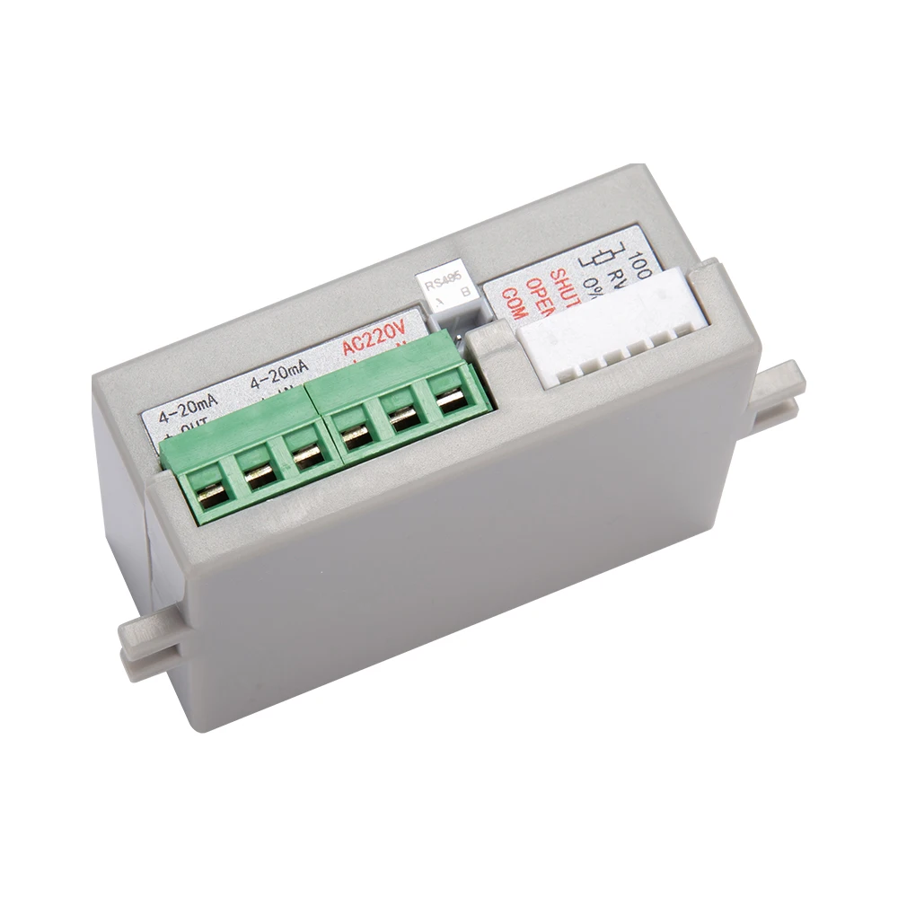 TOYI AC220V Precision Adjustment 4-20ma 0-10v 0-5v 1-5v Control Valve Positioner controller with Electric Actuator Installed