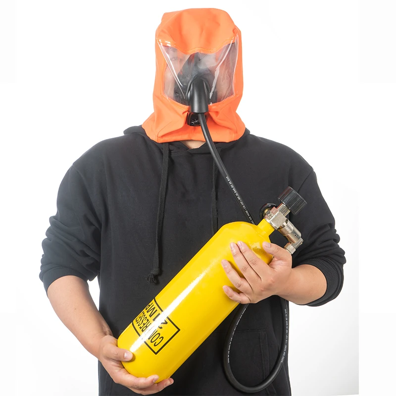 Selfrescue Emergency Escape Breathing Apparatus Inspection Portable Fire Rescue Equipment