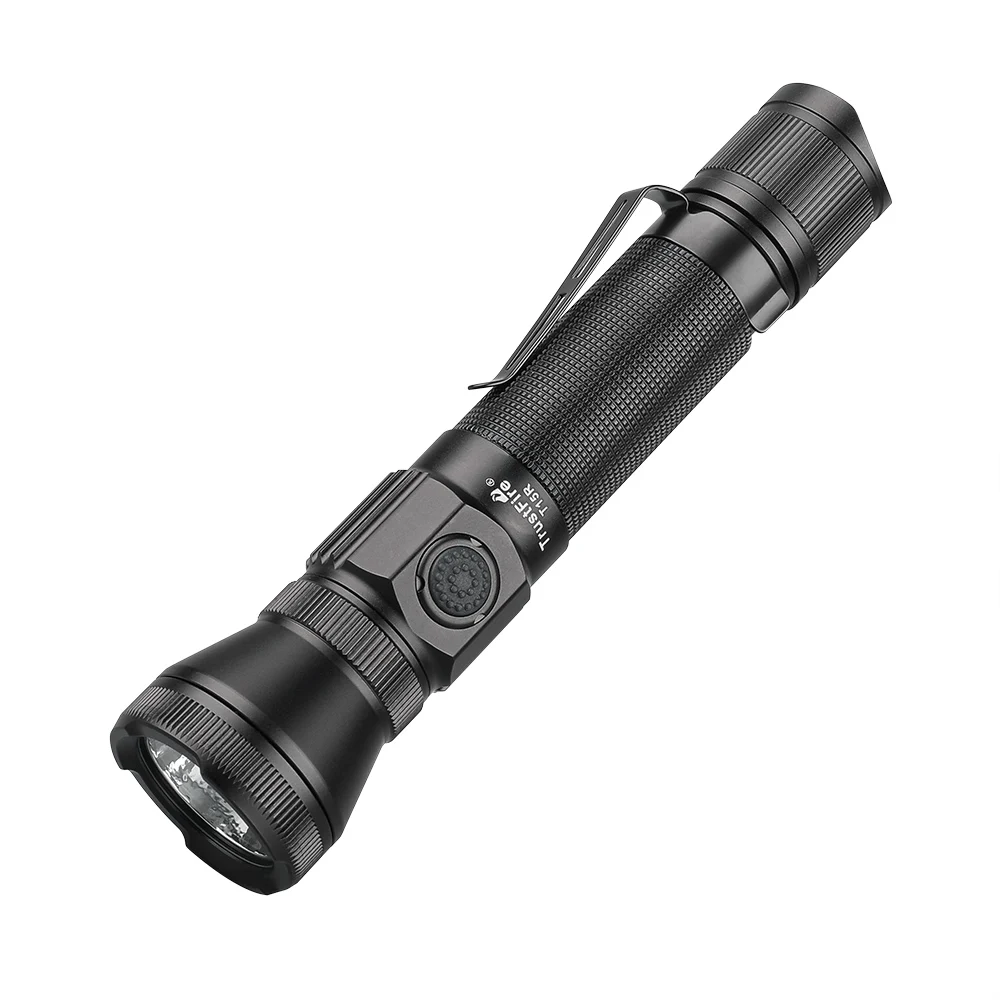 TrustFire T15R 2350 Lumens Tactical Flashlight with Type-C USB charging