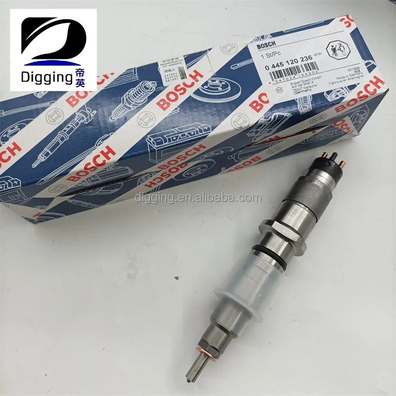 DIGGING Original Best quality Diesel Engine Part Fuel Injector 0445120236 4940170 3973060 5263308 for Cummins QSL9