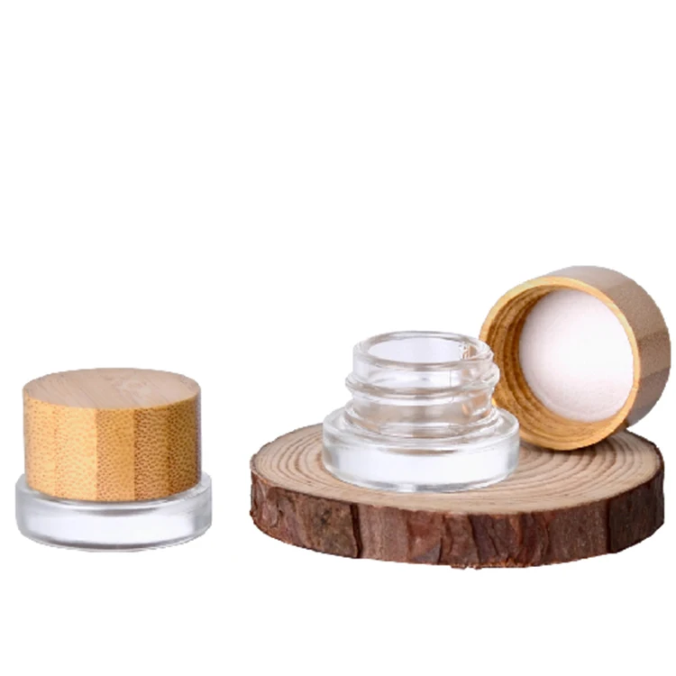 50ml Empty Glass Can Cream Tin Containers Cosmetic Cream Jar Packaging Canister