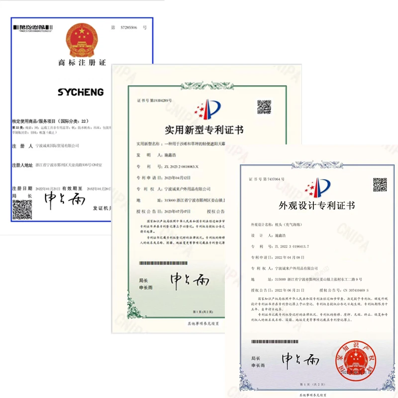 Outdoor travel press type automatic inflatable pillow camping folding portable waist press type inflatable pillow