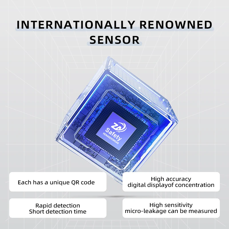 Portable Single Gas Detector KP816 LPG Gas Detector IP65 Level Protection with USB Charging