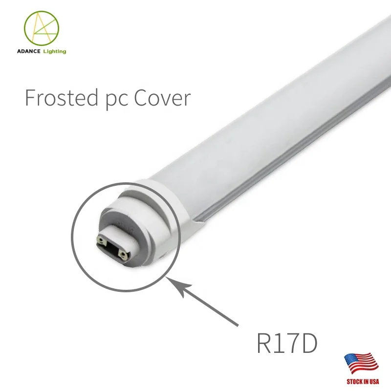 Advance lighting most popular North American high brightness G13 R17D FA8 2400mm 45W T8 LED tube light