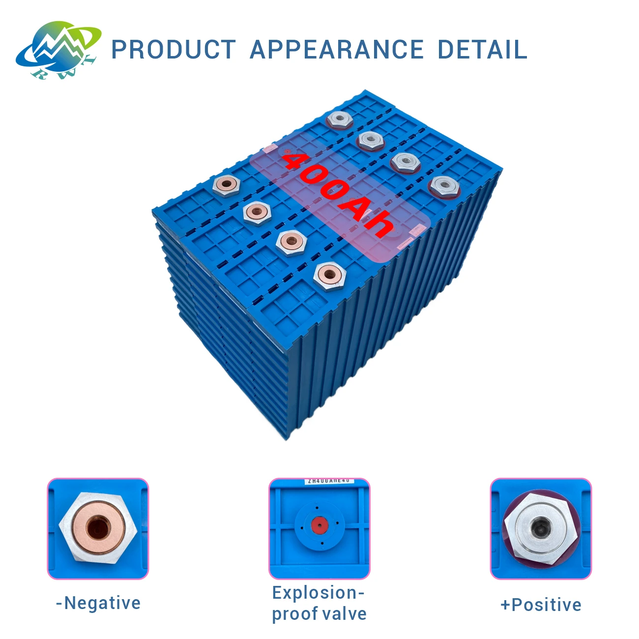 RWT 12v 400ah Lead Acid Battery 200ah Storage  For Crane Lithium Solar Battery 48v 400ah Lifepo4 Battery 3.2v 400ah