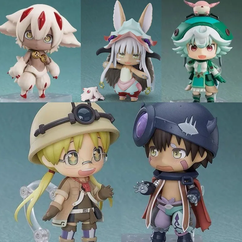 2024 милые версии глиняный человек сделанный в бездне 939 # Nanachi ПВХ фигурки меняющие лицо кукла модель игрушки подарок