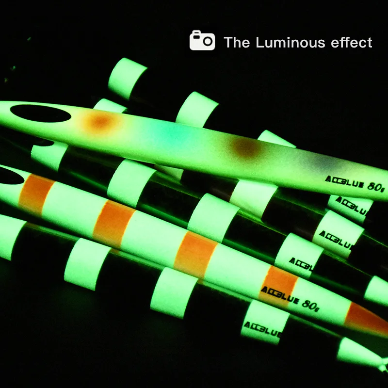 ALLBLUE 80g 100g 150g Fast Long Casting  Heavy Jigging Lure