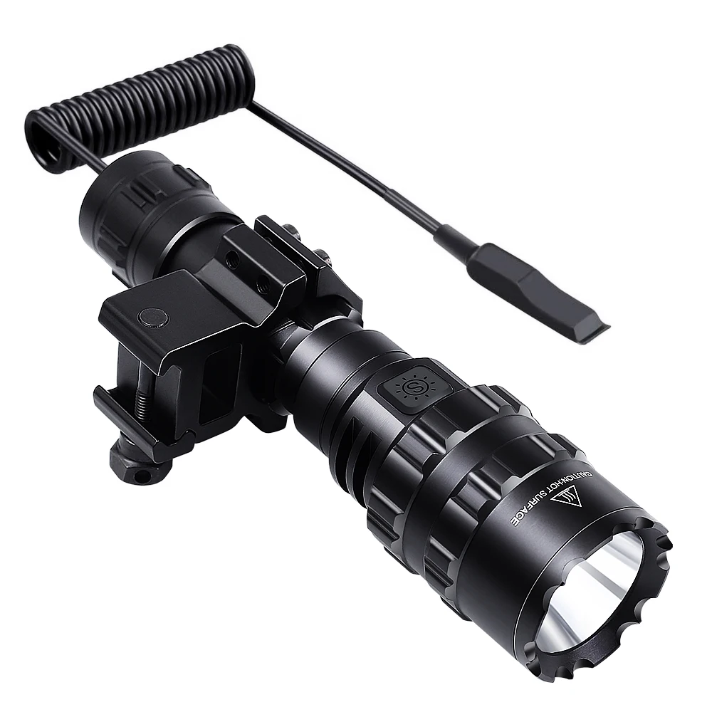 Super Bright Zoom Powerful Torch Tactical led Pocket Flashlight High Power Flash light Rechargeable Torch Led