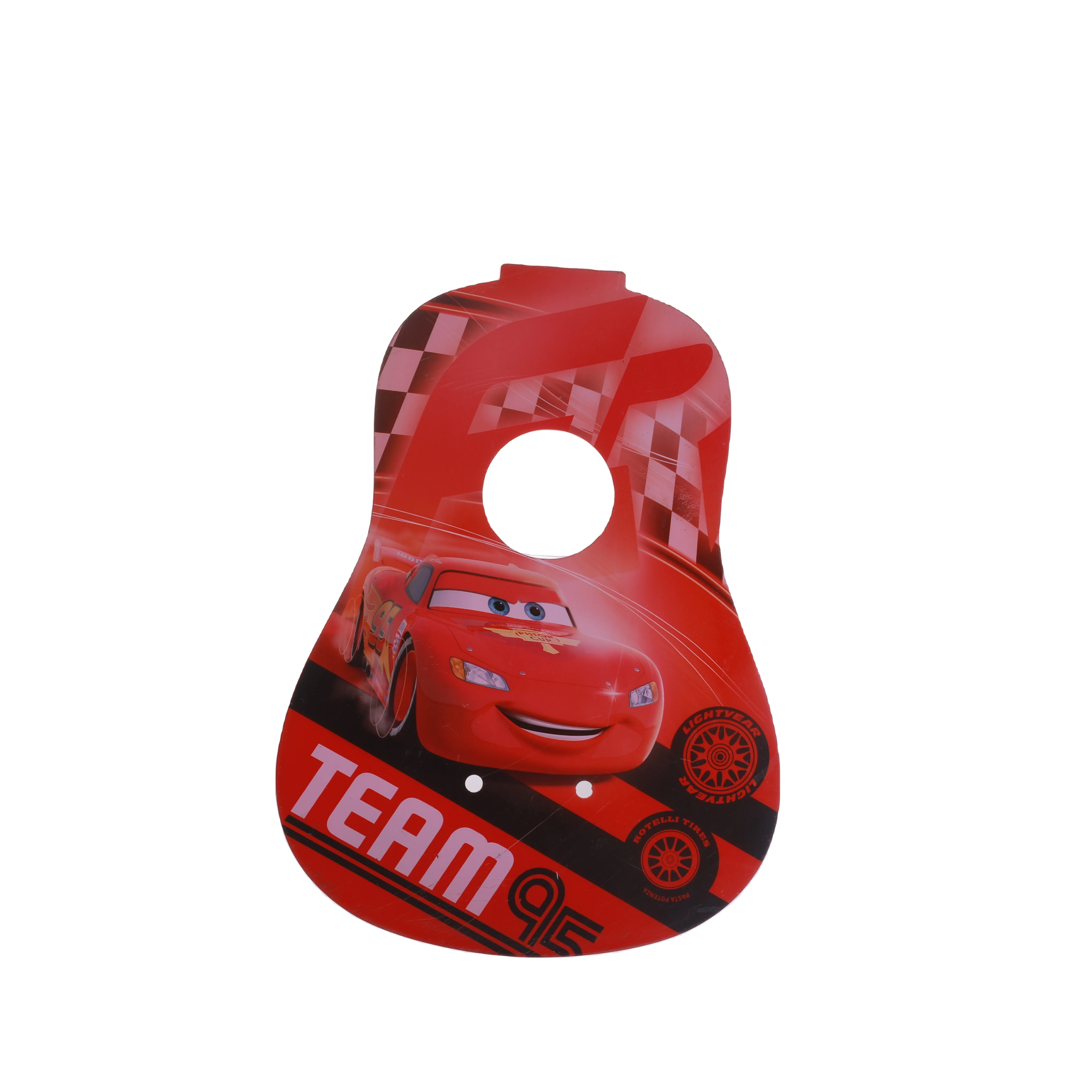 Cartoon heat transfer film for print on plastic special-shaped products