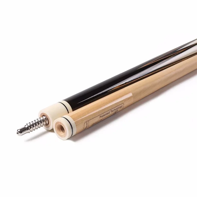 TQG-69 Professional Standard High-End Custom Billiards Cue Stick Snooker Cue Stick Ebony Carbon Butt 13mm Stainless Steel