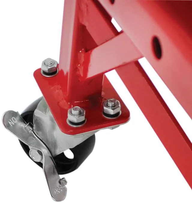 Motorcycle Stand Lift  Wide Deck Motorcycle Center Scissor Lift Jack Hoist Stand Bikes