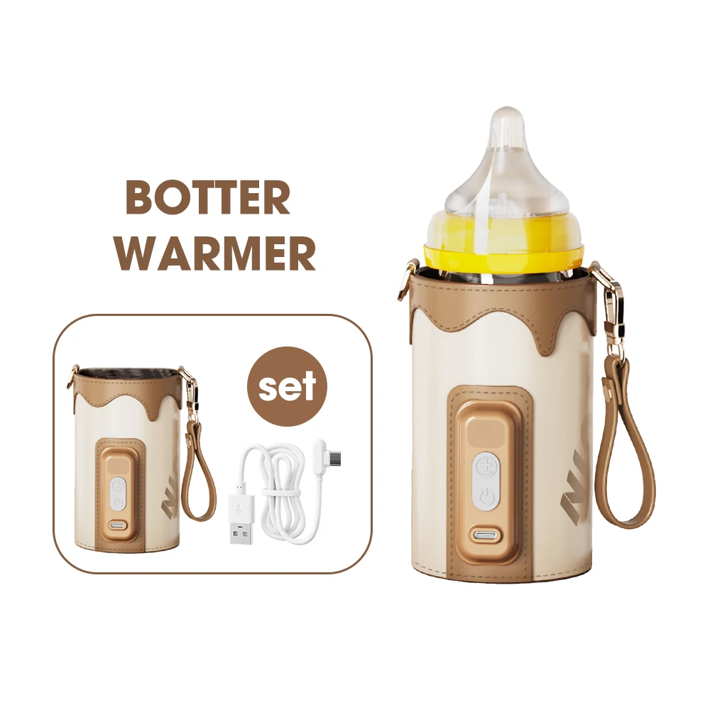 Wholesale Heated Baby Bottle Warmer Usb Travel Milk Water Heating Thermostat Portable Feeding Milk Bottle Warmer