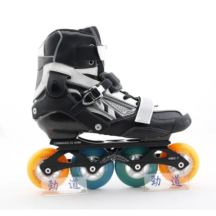 Outdoor black outdoor outdoor aggressive inline skate, professional manufacturers can customize cool multi-color inline roller s