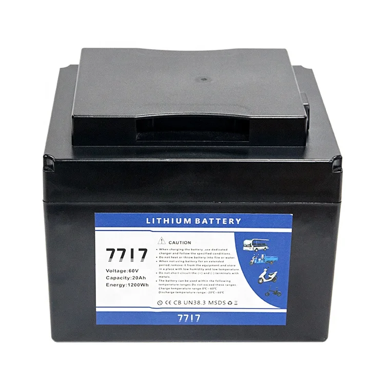 
Rechargeable Lifepo4 60V 72V 20Ah 30Ah 40Ah 50Ah 60Ah Lithium Iron Phosphate Battery Cell Pack for Electric Scooter 