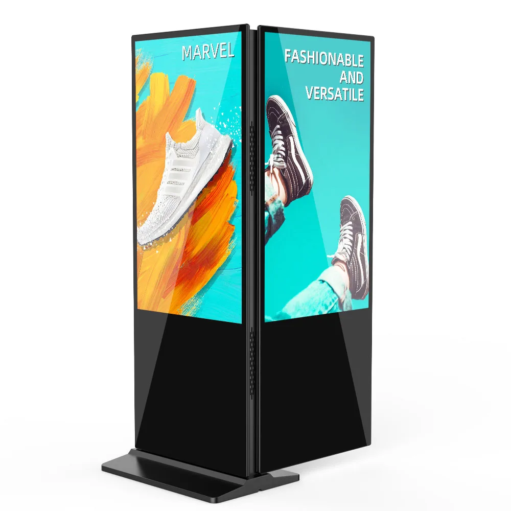 Инновационное решение Dual Screen Digital Signage Android-Powered для современных розничных сред