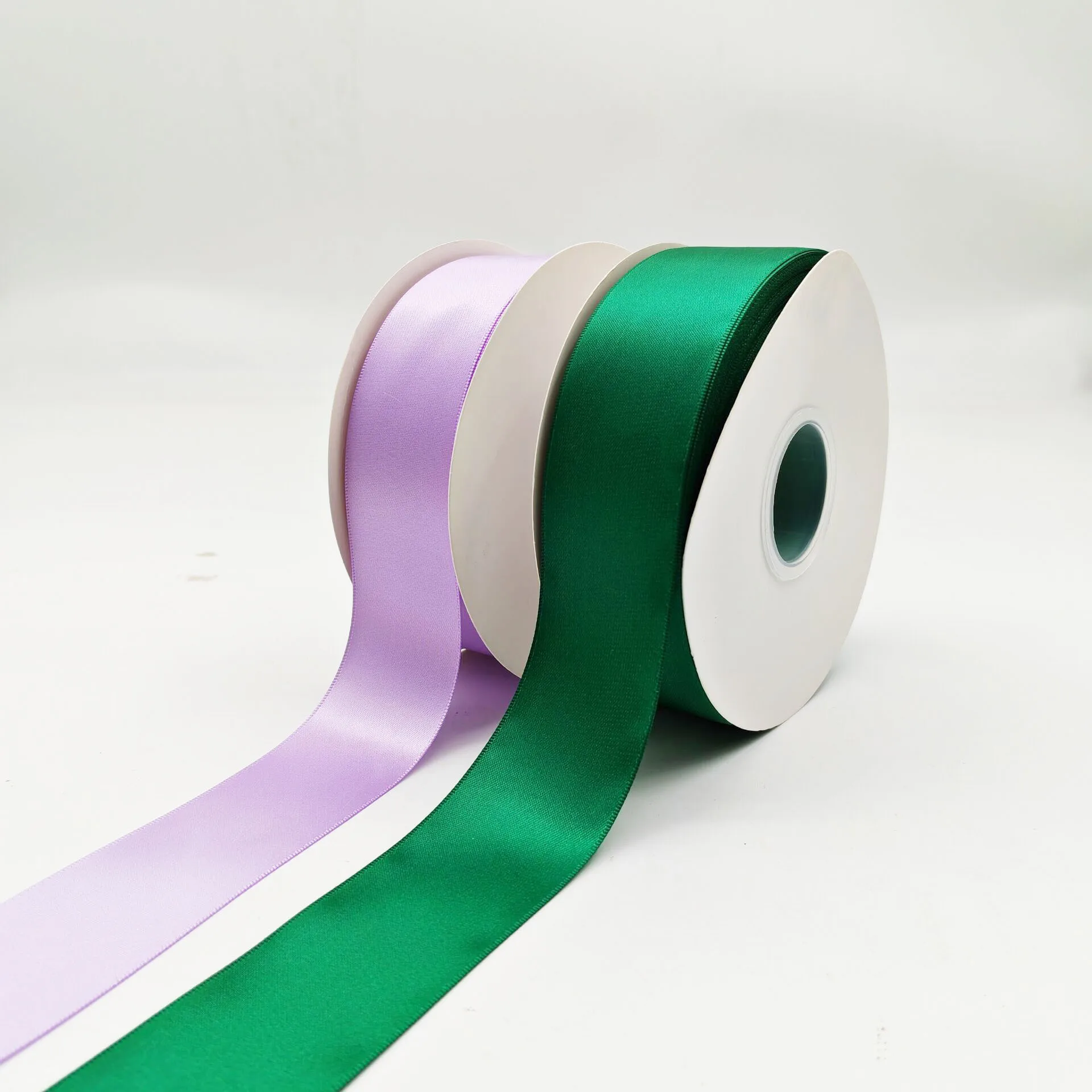 50 yards a roll 38mm double satin ribbon solid gift ribbon