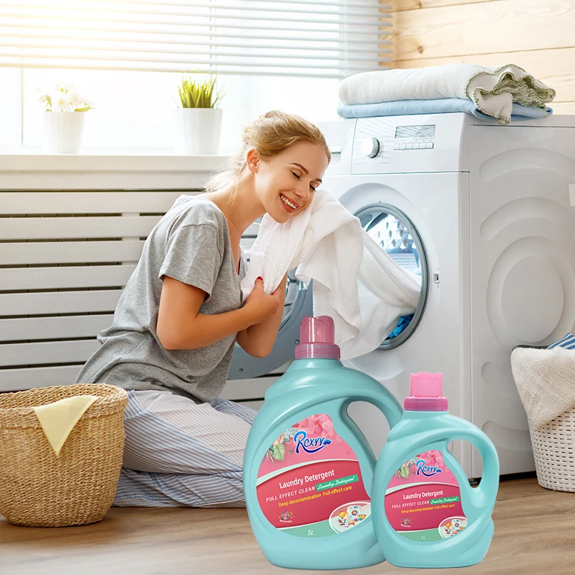 OEM romantic scent Household cleaning product Full-effect Laundry Detergent Washing liquid  for washing clothes