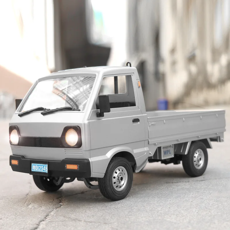 Kids D12 RC Car 1/10 4WD Simulation Car Brushed 260 Mini Motor Climbing Vehicle Off-Road RC Truck Hobby Plastic Toys