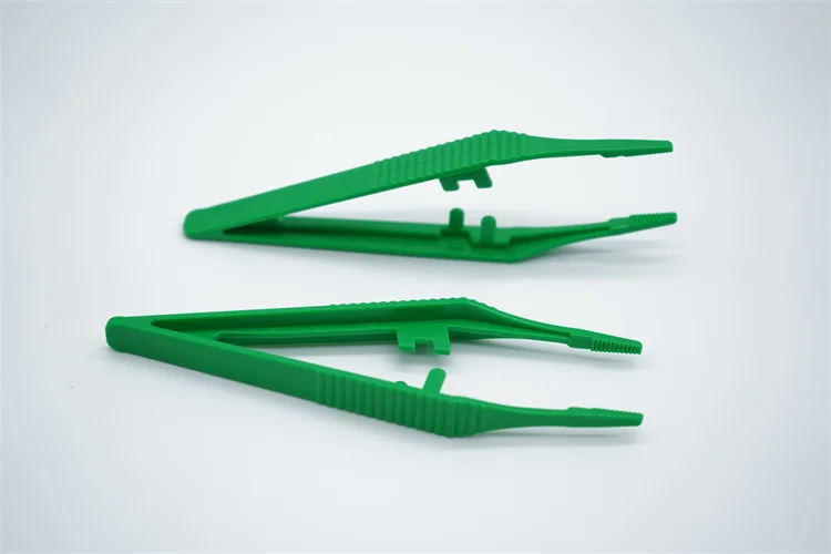 Hospital Medical Different types forceps surgical medical plastic forceps 12.5cm