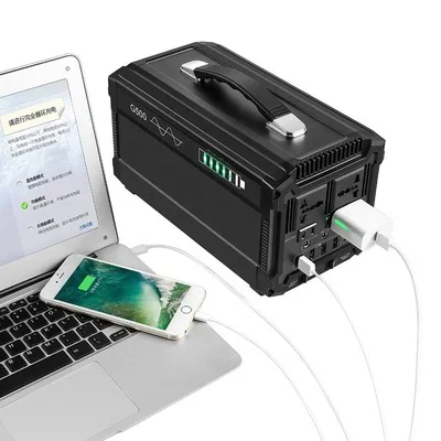 500w 120000mAh portable power bank station generator 110V 220V  for home application outdoor camping travelling emergency use