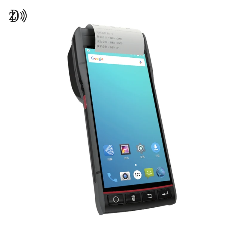 Изготовление размеров под заказ RFID 4G мобильный телефон с функцией сканирование кодов бумажный стикер ручной тепловой