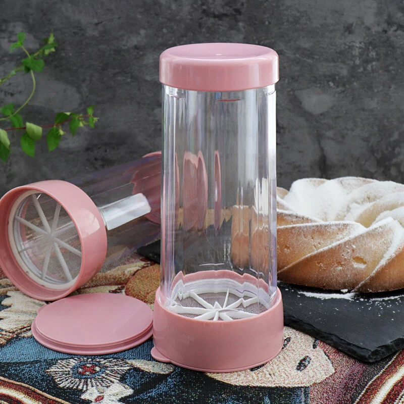 Hand-held Rotary Semi-automatic Flour Sifter Baking Tool