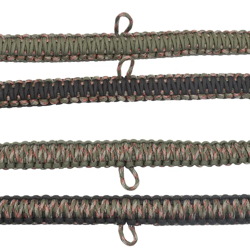 Hunting Equipment Accessories Handmade Baided Paracord Game Carrier Tote with 16 Loops