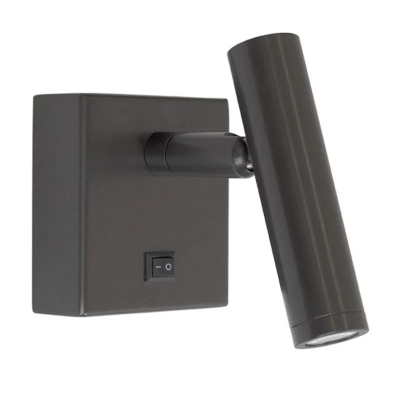 Modern Hotel Home Headboard Reading Light Bedside Wall Lamp LED Reading Lamp with ON/OFF Rocker Switch