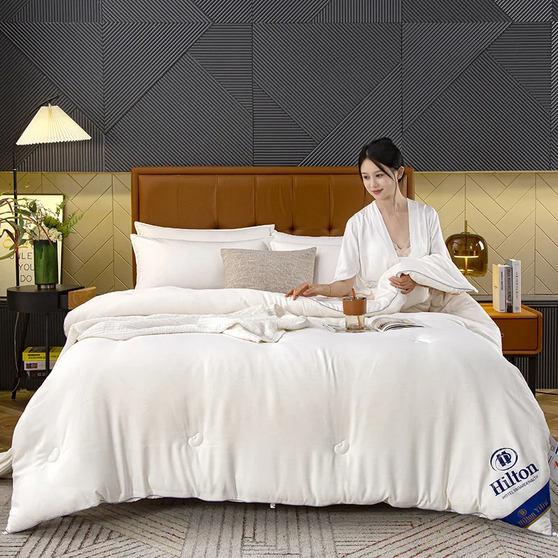 Hilton Soybean Quilt A class Fiber for Spring and Autumn Thickened Winter Duvet Insert Hotel Gift Wholesale