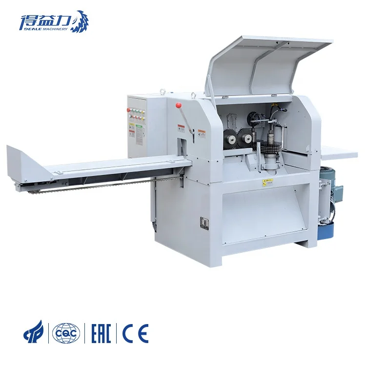 DEALE wood rip cutting woodworking multiple edger sliding timber table blade mill multi sawmill mini circular saw machines